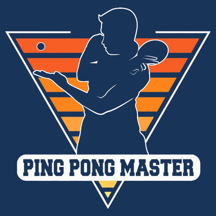 Funny Retro Tabletennis Ping Pong Quote Ping Pong Master Premium Drawstring Bag
