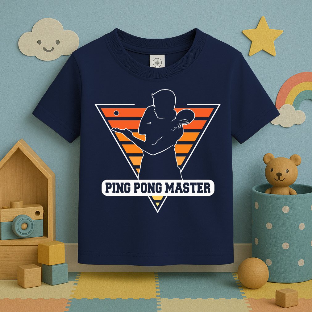 Funny Retro Tabletennis Ping Pong Quote Ping Pong Master Premium Toddler T-Shirt