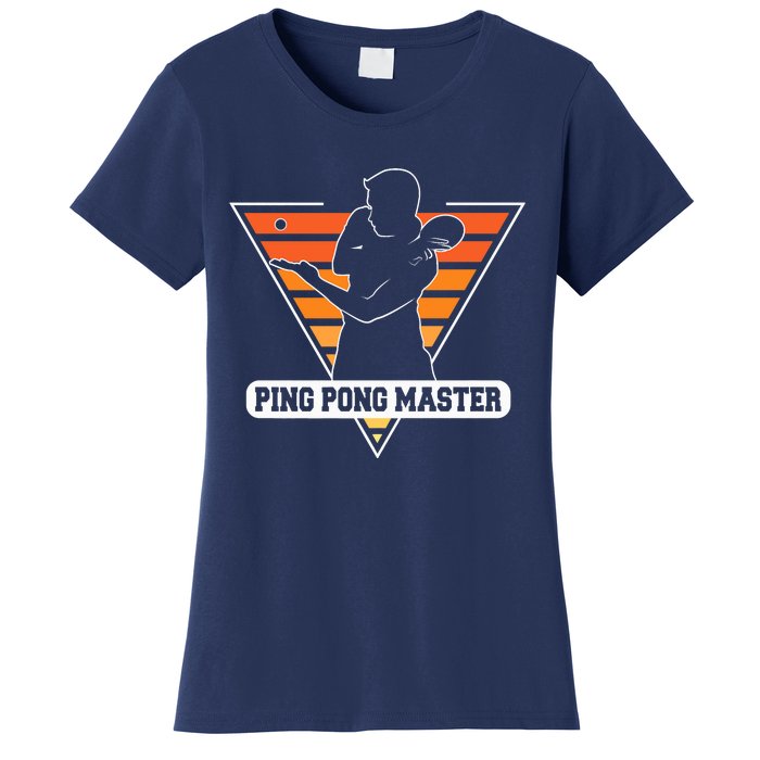 Funny Retro Tabletennis Ping Pong Quote Ping Pong Master Premium Women's T-Shirt