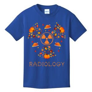 Fall Radiology Thanksgiving Radiologist Xray Pumpkin Kids T-Shirt