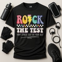 Funny Rock The Test Don't Stress Testing Day Teacher Student Performance Shirt