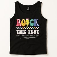 Funny Rock The Test Don't Stress Testing Day Teacher Student Tank Top