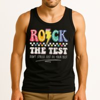 Funny Rock The Test Don't Stress Testing Day Teacher Student Tank Top