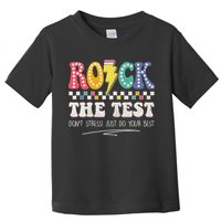 Funny Rock The Test Don't Stress Testing Day Teacher Student Toddler T-Shirt