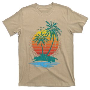 Funny Retro Tropical Island T-Shirt