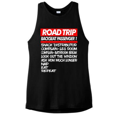 Family Road Trip Shirts Funny | Vacation | Summer | Outdoors Ladies PosiCharge Tri-Blend Wicking Tank