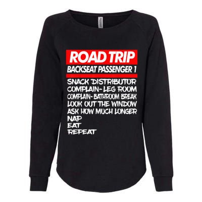 Family Road Trip Shirts Funny | Vacation | Summer | Outdoors Womens California Wash Sweatshirt