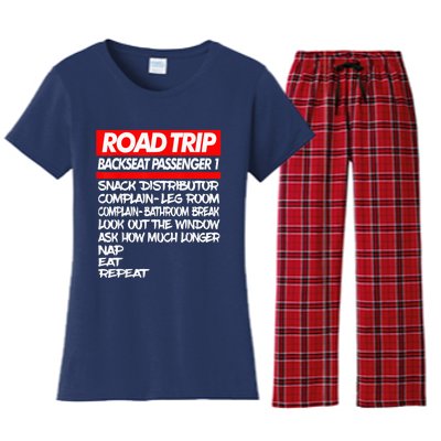 Family Road Trip Shirts Funny | Vacation | Summer | Outdoors Women's Flannel Pajama Set