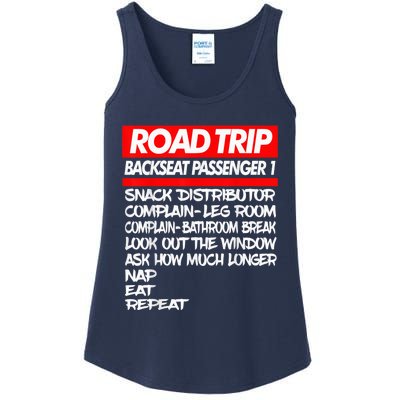 Family Road Trip Shirts Funny | Vacation | Summer | Outdoors Ladies Essential Tank