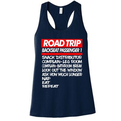 Family Road Trip Shirts Funny | Vacation | Summer | Outdoors Women's Racerback Tank