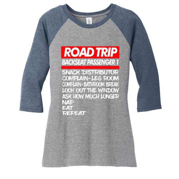 Family Road Trip Shirts Funny | Vacation | Summer | Outdoors Women's Tri-Blend 3/4-Sleeve Raglan Shirt