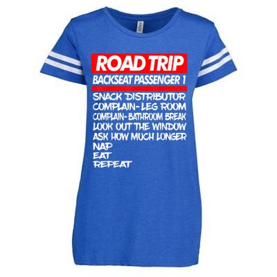 Family Road Trip Shirts Funny | Vacation | Summer | Outdoors Enza Ladies Jersey Football T-Shirt