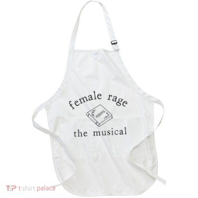 Female Rage The Musical Poems Taylor Lover Full-Length Apron With Pockets