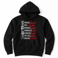 Funny Raised The Bar Pro Donald Trump Quote Hoodie