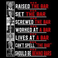 Funny Raised The Bar Pro Donald Trump Quote Baby Bodysuit