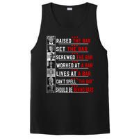 Funny Raised The Bar Pro Donald Trump Quote PosiCharge Competitor Tank