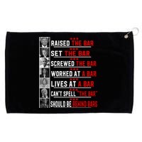 Funny Raised The Bar Pro Donald Trump Quote Grommeted Golf Towel