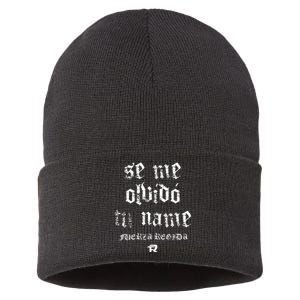 Fuerza Regida Tu Name Se Me Olvido Sustainable Knit Beanie