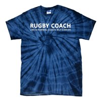 Funny Rugby Trainer Definition Rugby Coach Tie-Dye T-Shirt