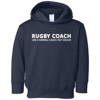 Funny Rugby Trainer Definition Rugby Coach Toddler Hoodie