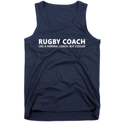 Funny Rugby Trainer Definition Rugby Coach Tank Top