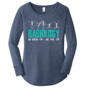 Funny Radiology Technician Xray Medical Radiologic Job Gift Women's Perfect Tri Tunic Long Sleeve Shirt