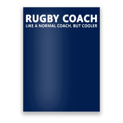 Funny Rugby Trainer Definition Rugby Coach Poster