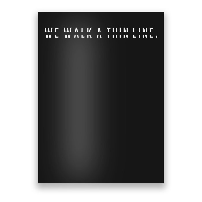 First Responders Usa Flag Police Firefighter Appreciation Poster