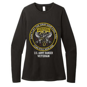 Funny Retired Us Ranger Veteran Usa Military Vet Womens CVC Long Sleeve Shirt