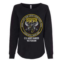 Funny Retired Us Ranger Veteran Usa Military Vet Womens California Wash Sweatshirt