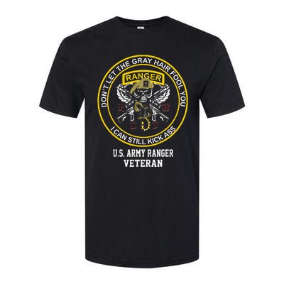 Funny Retired Us Ranger Veteran Usa Military Vet Softstyle® CVC T-Shirt