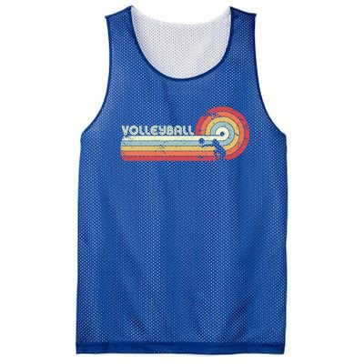 Funny Retro Volleyball Gift Mesh Reversible Basketball Jersey Tank