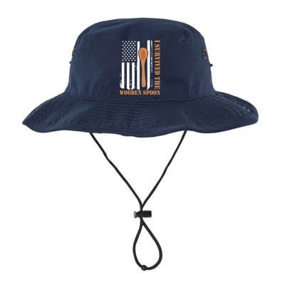 Funny Retro Vintage Wooden Spoon Survivor Legacy Cool Fit Booney Bucket Hat