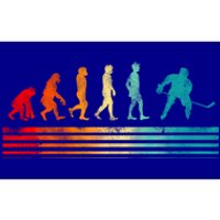 Funny Retro Vintage Ice Hockey Evolution Of Cool Hockey Funny Gift Bumper Sticker