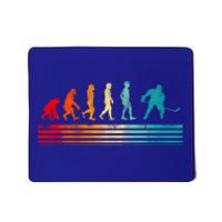 Funny Retro Vintage Ice Hockey Evolution Of Cool Hockey Funny Gift Mousepad