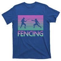 Fencing Retro Vintage Oldcute Giftschool Fencer Great Gift T-Shirt