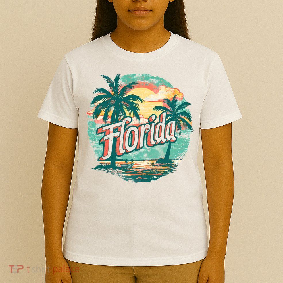Florida Retro Vintage Vacation T-Shirt