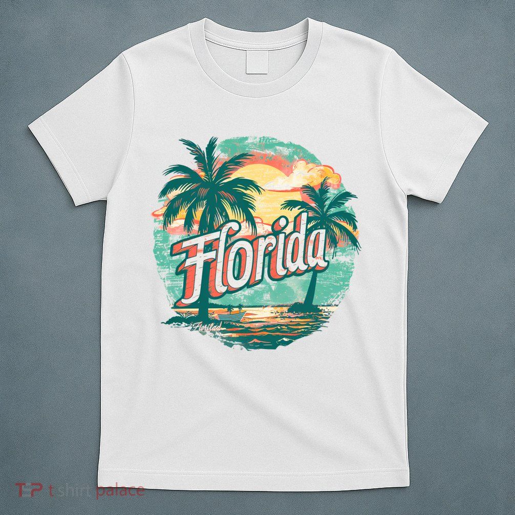 Florida Retro Vintage Vacation T-Shirt