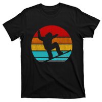 Funny Retro Vintage Snowboarding T-Shirt