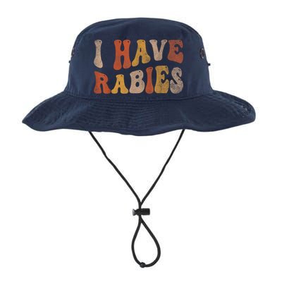 Funny Retro Vintage I Have Rabies I Have Rabies Bucket Hat