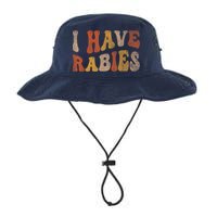 Funny Retro Vintage I Have Rabies I Have Rabies Bucket Hat