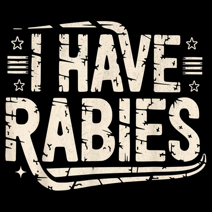 Funny Retro Vintage I Have Rabies I Have Rabies Essential Backpack