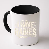 Funny Retro Vintage I Have Rabies I Have Rabies Essential Mug