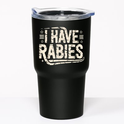Funny Retro Vintage I Have Rabies I Have Rabies Essential Tumbler