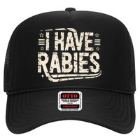 Funny Retro Vintage I Have Rabies I Have Rabies Essential Hat