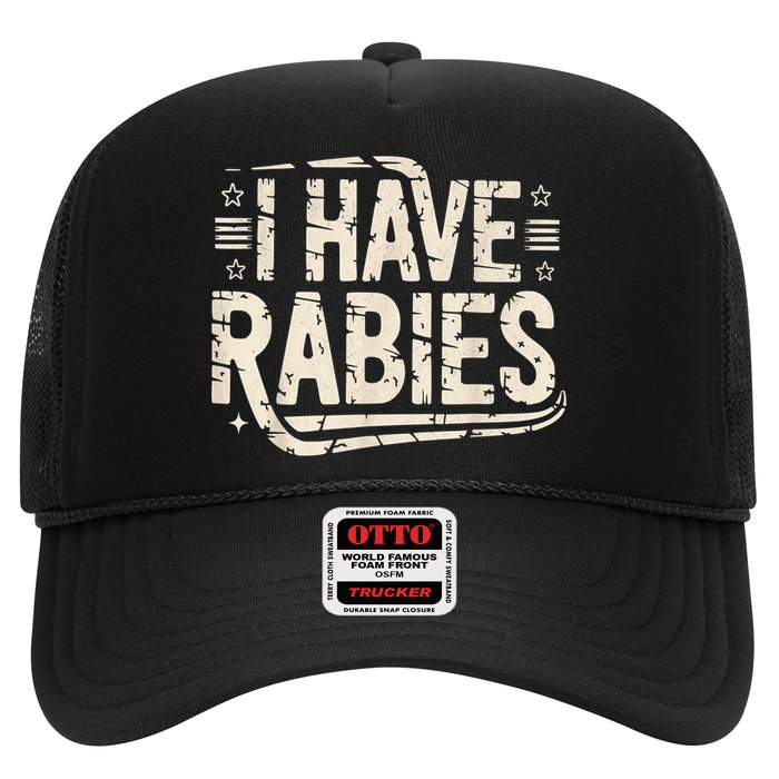 Funny Retro Vintage I Have Rabies I Have Rabies Essential Hat