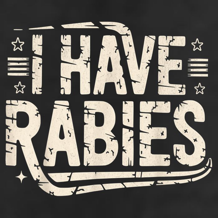 Funny Retro Vintage I Have Rabies I Have Rabies Essential Hat