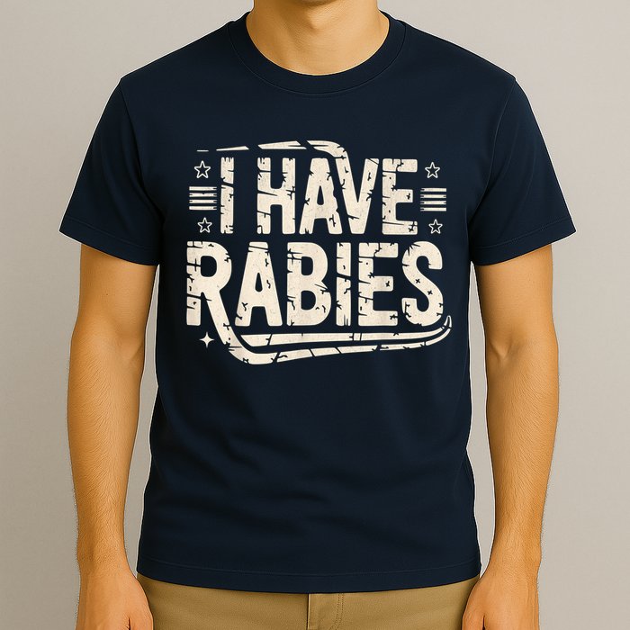 Funny Retro Vintage I Have Rabies I Have Rabies Essential T-Shirt