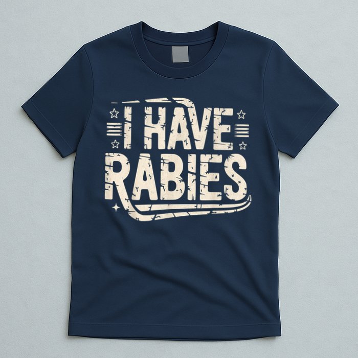 Funny Retro Vintage I Have Rabies I Have Rabies Essential T-Shirt