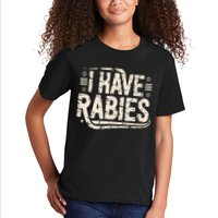 Funny Retro Vintage I Have Rabies I Have Rabies Essential Kids T-Shirt